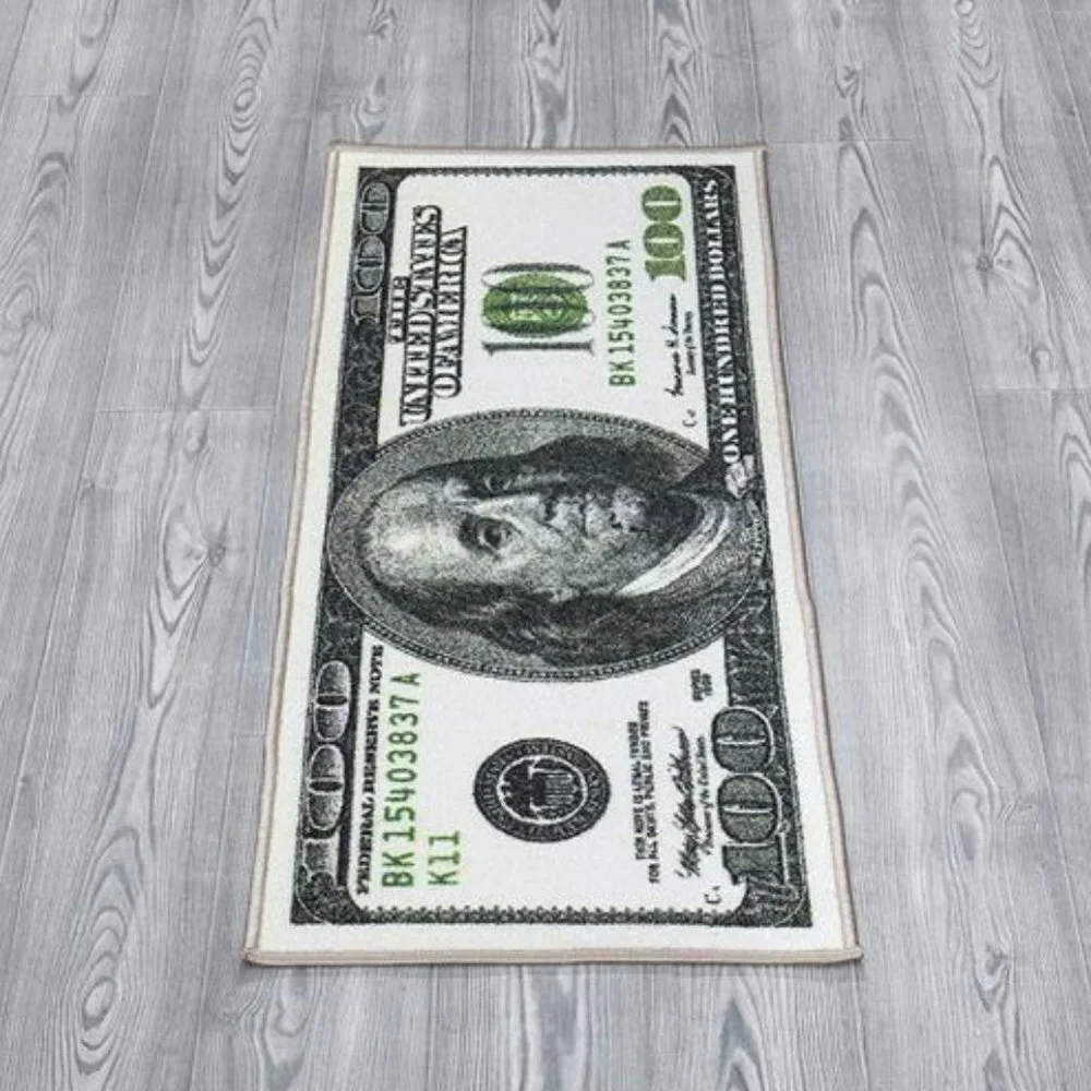 Money Area Rug - Picture 3 of 4